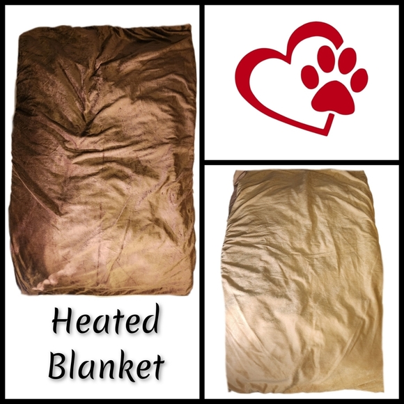 Heated Pet Blanket with Car Charger & Wall Plug